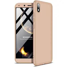 Чохол-накладка GKK 3 in 1 Hard PC Case Xiaomi Redmi 7A Gold