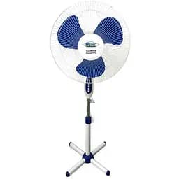 Напольный поворотный электрический вентилятор Werk WFS-1622 с подсветкой 40 Вт