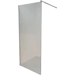 Душевая перегородка Bravo Lega 110T 000022479, прозрачный, хром матовый