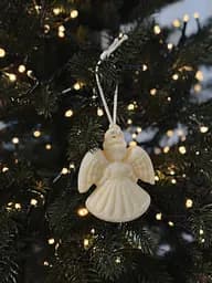 Игрушка-аромасаше на елку Белый ангелочек