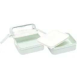 Контейнер для їжі подвійний "The one and only" Bambi 6301(Grey)