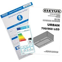 Витяжка ELEYUS URBAN 1200 LED 52 WH - мініатюра 3