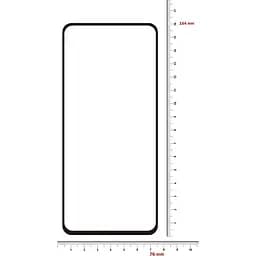 Захисне скло BeCover для Samsung Galaxy M52 SM-M526 Black (706905) - мініатюра 3