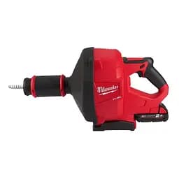 Акумуляторна безщіткова машина для прочищення MILWAUKEE, M18 FDCPF10-201C, трос 10м (зарядний пристрій М12-18 С, 1 акумулятор М18 В2