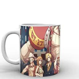 Кухоль GeekLand Великий куш One Piece всі персонажі OP.02.003 330 мл білий