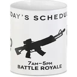 Кухоль GeekLand Fortnite Фортнайт FT.02.17 з 6 ранку до 6 вечора 330 мл білий