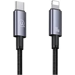 Кабель Usams US-SJ679 USB-C to Lightning 30W 3A 0.25m Tarnish (SJ679USB01) [153986]