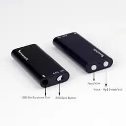 Найменший диктофон Savetek 200 (GS-R01s), 8 ГБ пам'яті, активація запису голосом, 96 годин запису (S3008) - мініатюра 5