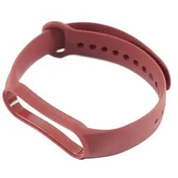 Ремешок для фитнес-браслета Xiaomi Mi Band 5/6/7, Original design, Marsala