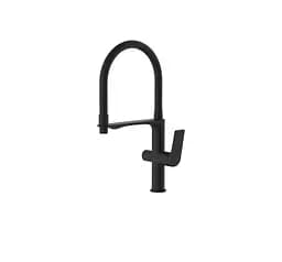 Змішувач для кухні Mixxus Premium DERBY 021 (NUT) BLACK REFL.BLACK з виходом для питної води (MI6606)