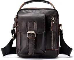 Чоловіча шкіряна сумка Vintage 18х21,5х5,5 см sum0012384