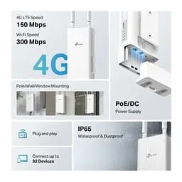 Маршрутизатор TP-Link (TL-MR100-OUTDOOR) - мініатюра 6
