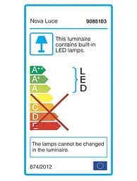 Підвіс Nova Luce Elettra 9088103 - мініатюра 10
