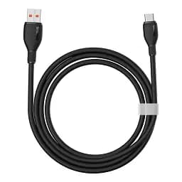 Кабель Baseus Pudding Series Fast Charging Cable USB to Type-C 100W 2m P10355703111-01 Black - мініатюра 2