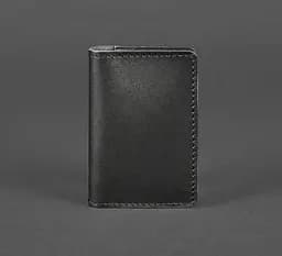 Кожаный кард-кейс (визитница) 6.0 черный