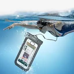 Водонепроникний чохол UGREEN Waterproof Phone Pouch Clear/Black [LP186] [69039] - мініатюра 5