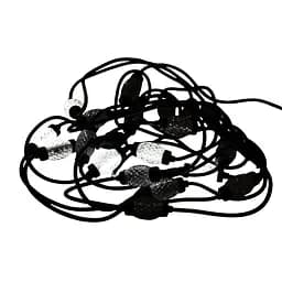 Світлодіодна новорічна гірлянда Devilon стробоскопне блимання IP44 LED  20 л білий (651603)