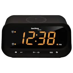 Годинник настільний Technoline WT477 Wireless Mobile Charging Black (WT477) - мініатюра 2