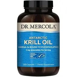 Жирні кислоти Dr. Mercola Antarctic Krill Oil 180 капсул