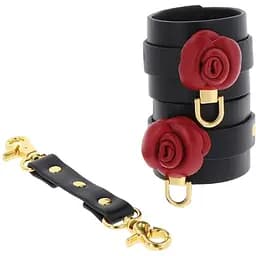 Фиксаторы для ног Taboom Wild Roses Ankle Cuffs черный