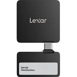Зовнішній SSD накопичувач Lexar SL400 with Hub 1TB Black (LSL400S001T-RNBNG) [141120]
