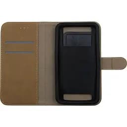 Чохол-книжка Toto Book Silicone Slide Universal Cover 6.5" (№3) Brown - мініатюра 4
