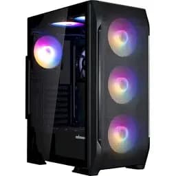 Корпус Zalman N7 Plus V2, Black, Mid Tower, без БП, для ATX / Micro ATX / Mini ITX, 1xUSB 3.0 / 2xUSB 2.0, макс. CPU - 160 мм / VGA - 340 мм, 6x120 мм RGB + 1x120 Black, бічна панель із загартованого скла