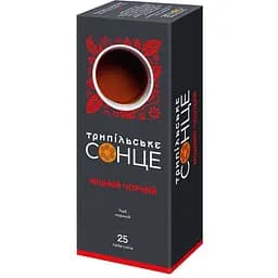 Чай Трипільське Сонце Міцний чорний 45 г (25 шт. х 1.8 г)