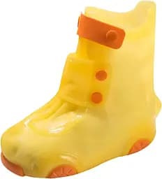 Бахіли на взуття Kidigo дитячі ПВХ H003 XL 32-33 Yellow (17575) - мініатюра 2