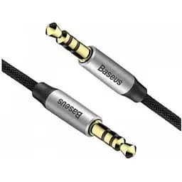 Кабель AUX Baseus Yiven Audio Cable M30 1.5 м черный (CAM30-CS1)