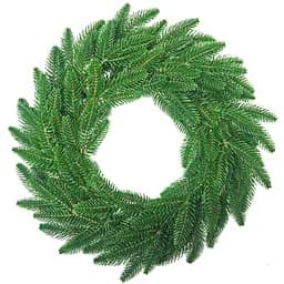 Вінок хвойний Hvoya Classic литий світло-зелений 40 см