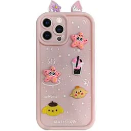 Чехол Epik TPU Toys Case with Ears для Apple iPhone 13 Pro Max 6.7 Light Pink