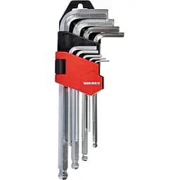 Набір шестигранних ключів з кулею Vitals Master 1.5-10 мм 9 шт. (189336)