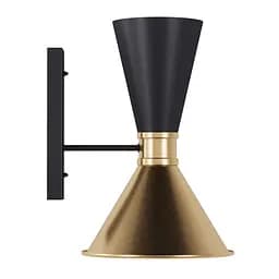 Настінне бра Dualight PikArt арт. 11895 золотий/чорний