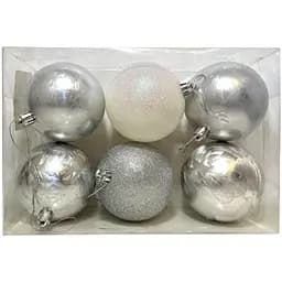 Набір кульок Jumi срібних 6 шт. (5900410386433_1)