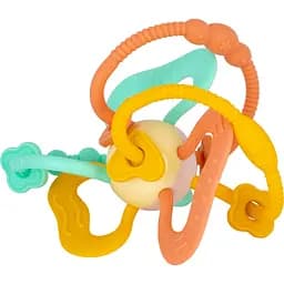 Прорезыватель-погремушка Baby Team Развивайка (4040)