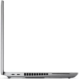 Ноутбук Dell Precision 3561 Intel Core i7- 11850H, 15. 6, 16GB, 512GB SSD, NVIDIA T600 4GB, Windows 11 Pro, сірий - мініатюра 8