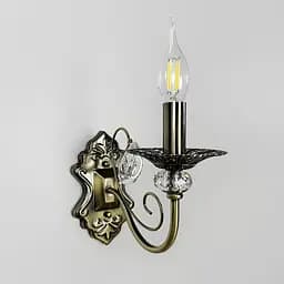 Бра-свеча Line F в бронзовом корпусе 20х11 см Арт. 6349/1 