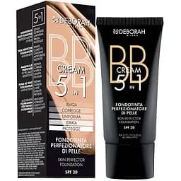 Тональний крем Deborah BB 5in1 Foundation зі зволожуючим ефектом, SPF20, відтінок 05, 30 мл - мініатюра 2