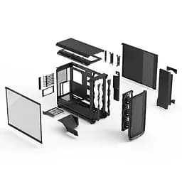 Корпус Fractal Design Meshify 3 XL RGB Tempered Glass без БЖ Black (FD-C-MES3X-04) - мініатюра 2