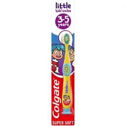 Дитяча зубна щітка Colgate Little Kids Smiles жовта