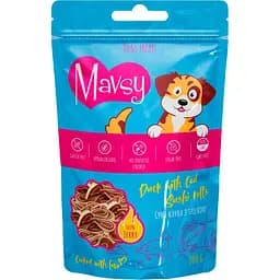Ласощі для собак Mavsy Duck with Cod Sushi Rolls суші качка з тріскою 100 г
