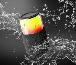 Портативна колонка REAL-EL X705 5W Bluetooth TWS, RGB, Black - мініатюра 8