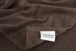Рушник Lotus Home - Hotel Basic коричневий 40x70 (16/1) 500 г/м² - мініатюра 4
