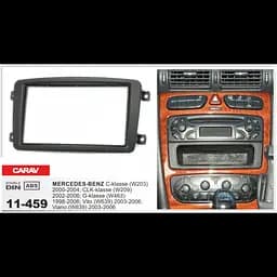 Перехідна рамка Mercedes-Benz Vito, Viano, W639, W203, W209, W463 Carav 11-459 - мініатюра 4