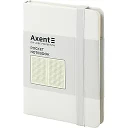 Книга записна Axent Partner A6- в клітинку 96 аркушів біла (8301-21-A) - мініатюра 2