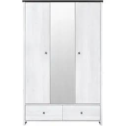 Шкаф для одежды ВМК Порто SZF2D1L2S с зеркалом Джанни/Сосна ларико (GRB-1834)