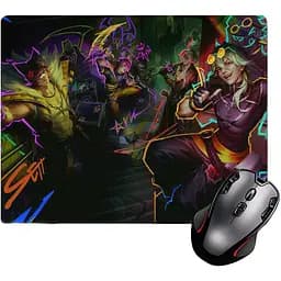 Ігрова поверхня Nextprint Ліга легенд League of Legends арт з персонажами 300 х 250 мм (23781) 