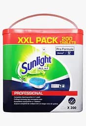 Таблетки для посудомийних машин Sunlight Prof All in 1 (таблетки), 200шт.