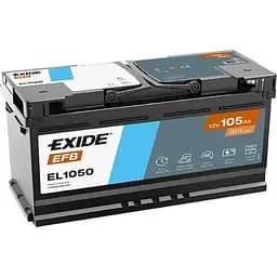 Автомобільний акумулятор Exide Start-Stop EFB 6СТ-105Ah АзЕ 950A EN EL1050 (3661024037327)